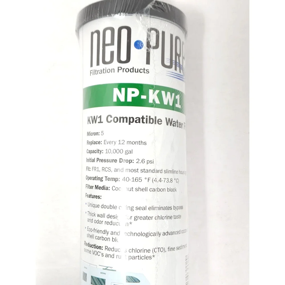 WaterPur™‎ & Clear Choice™ KW1 Replacement RV Water Filter by Neo-Pure NP-KW1